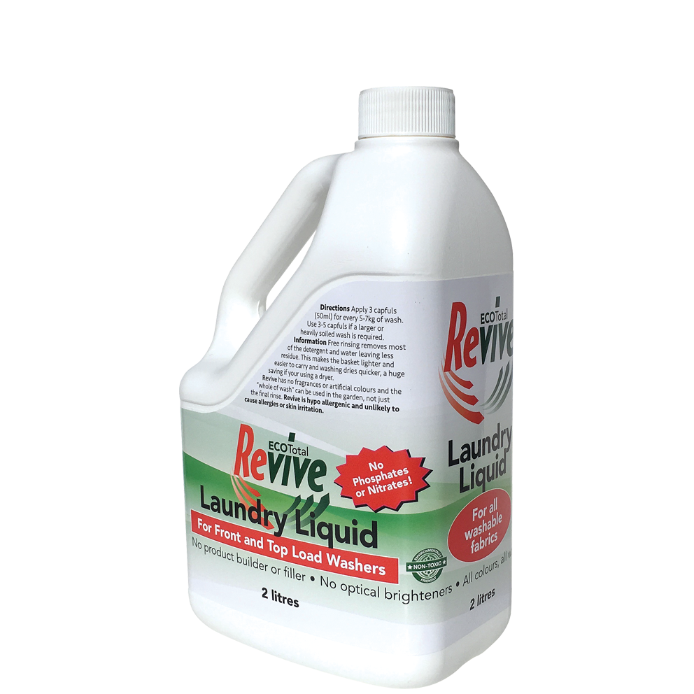 revive laundry liquid for front and top load washers