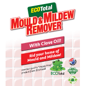 ecototal mould and mildew remover label