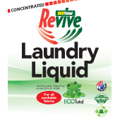 ecototal revive laundry liquid label